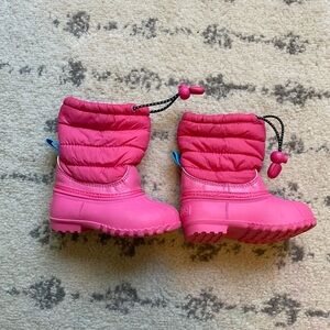 Native Pink and Blue Quilted Boots
